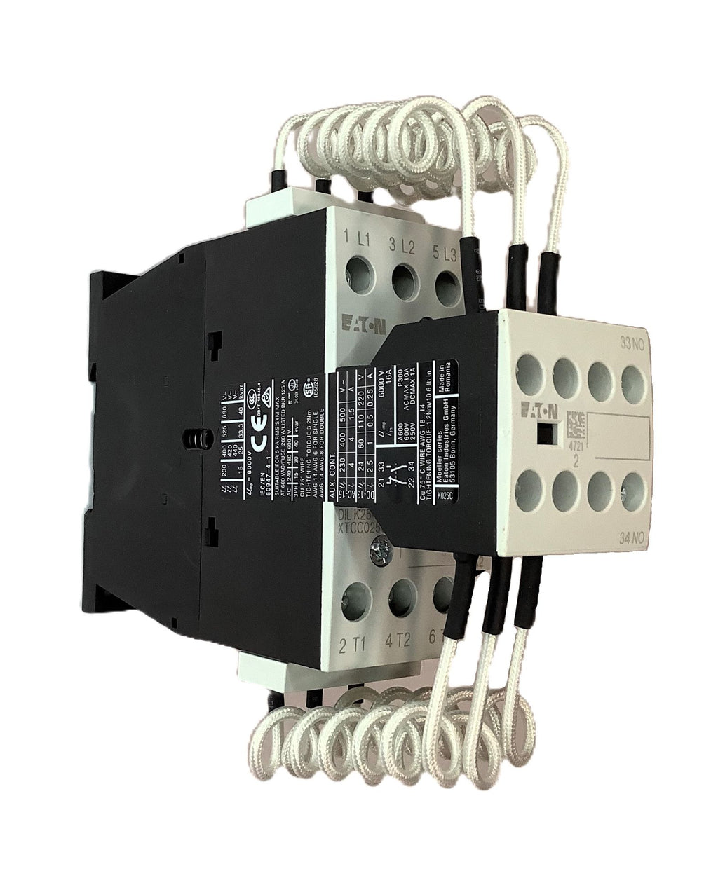 Contactor Para Capacitor Dilk25-11(240v60hz) Eaton