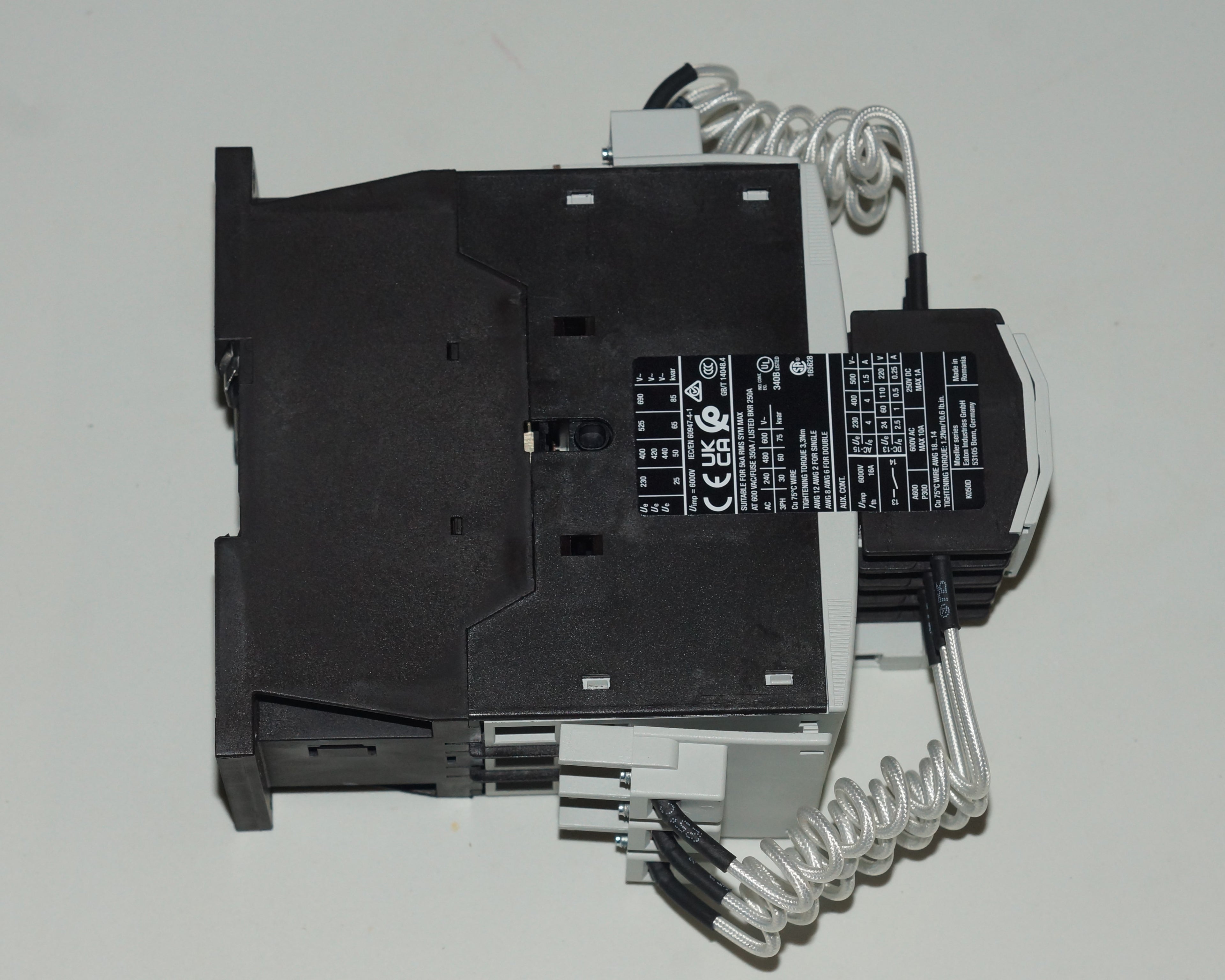 Contactor Para Capacitor Dilk50-10(240v60hz) Eaton 50 Kvar