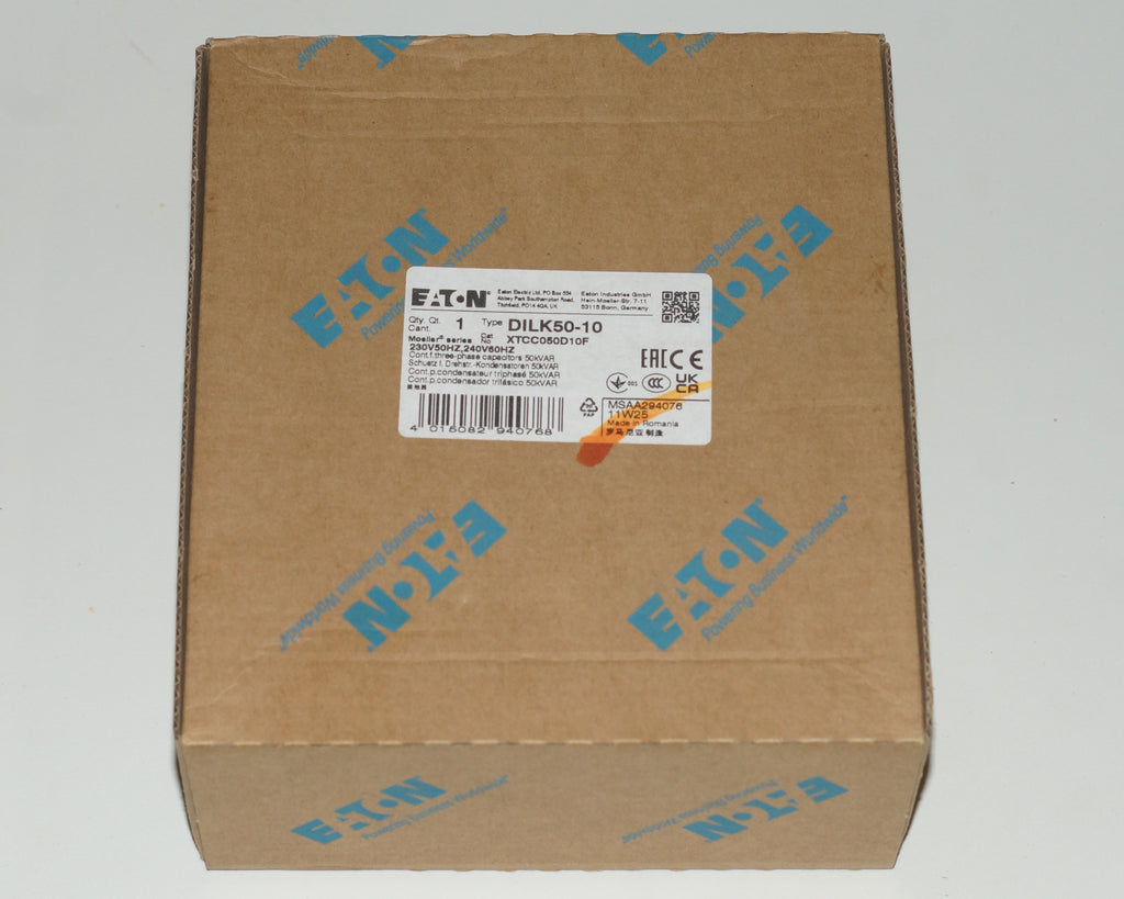 Contactor Para Capacitor Dilk50-10(240v60hz) Eaton 50 Kvar