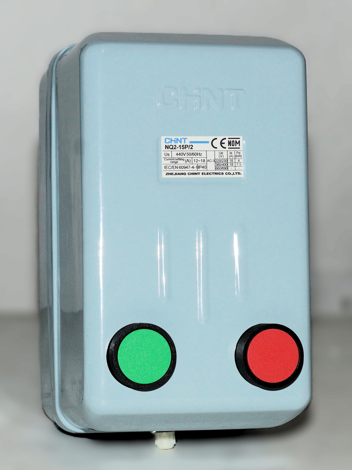 Nq2 Arrancador Trifásico 10hp 440v 12-18a Con Botones Chint