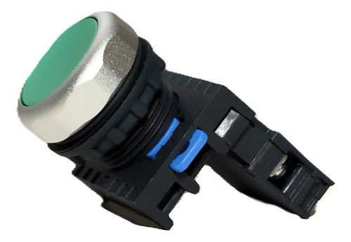Botón Pulsador Verde Con 1 Auxiliar Na Np8 22mm Chint