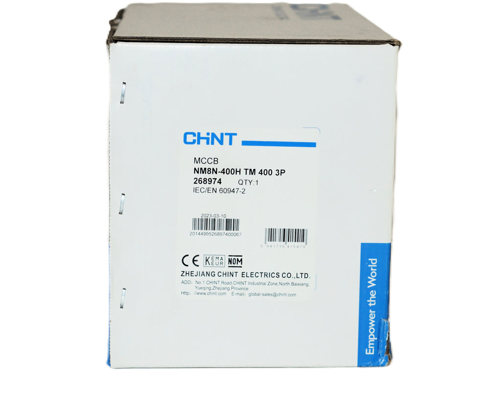 Interruptor Nm8n 400h 315a Tm 100ka A 220v 50ka A 480v