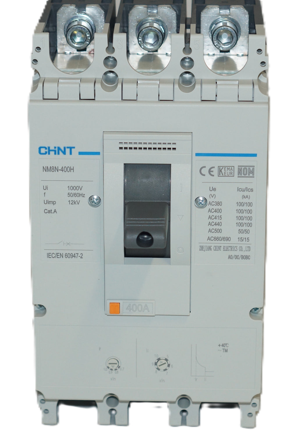 Interruptor Nm8n 400h 315a Tm 100ka A 220v 50ka A 480v