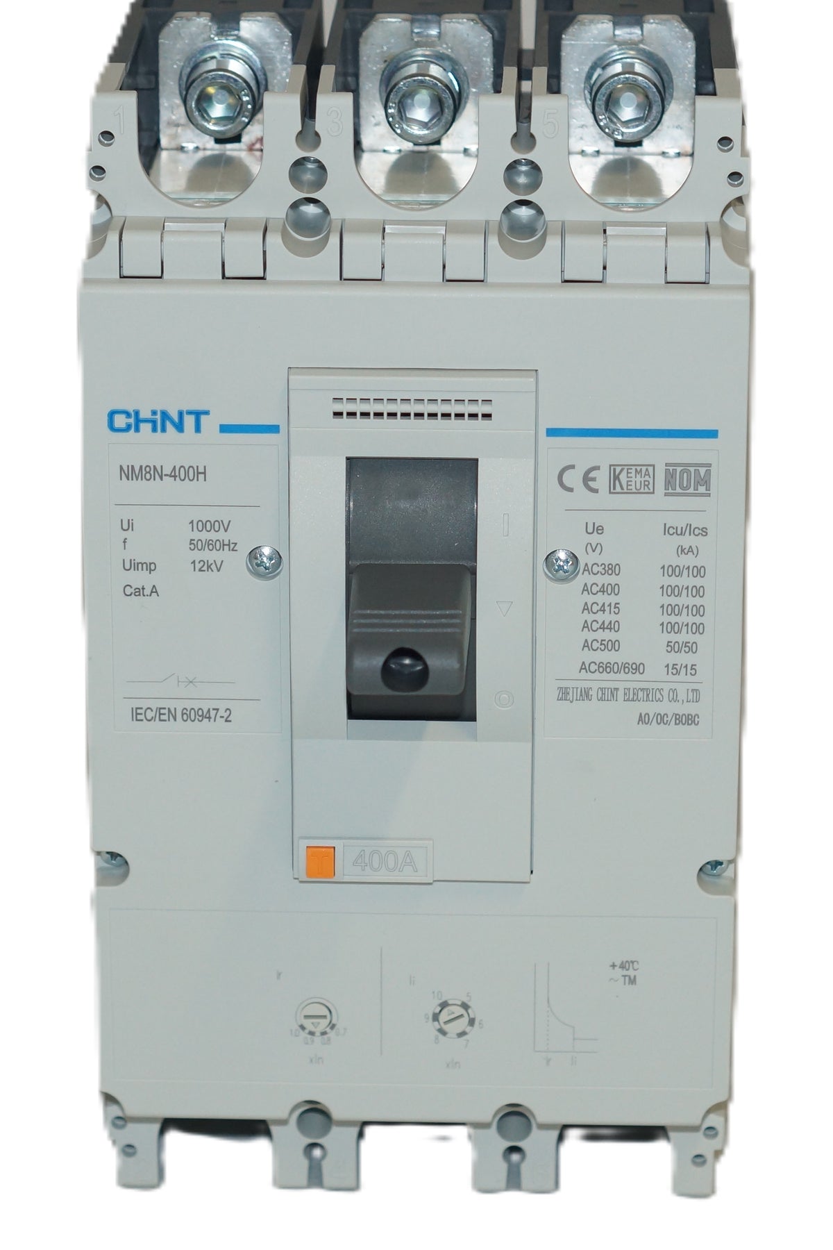 Interruptor Nm8n 400h 315a Tm 100ka A 220v 50ka A 480v
