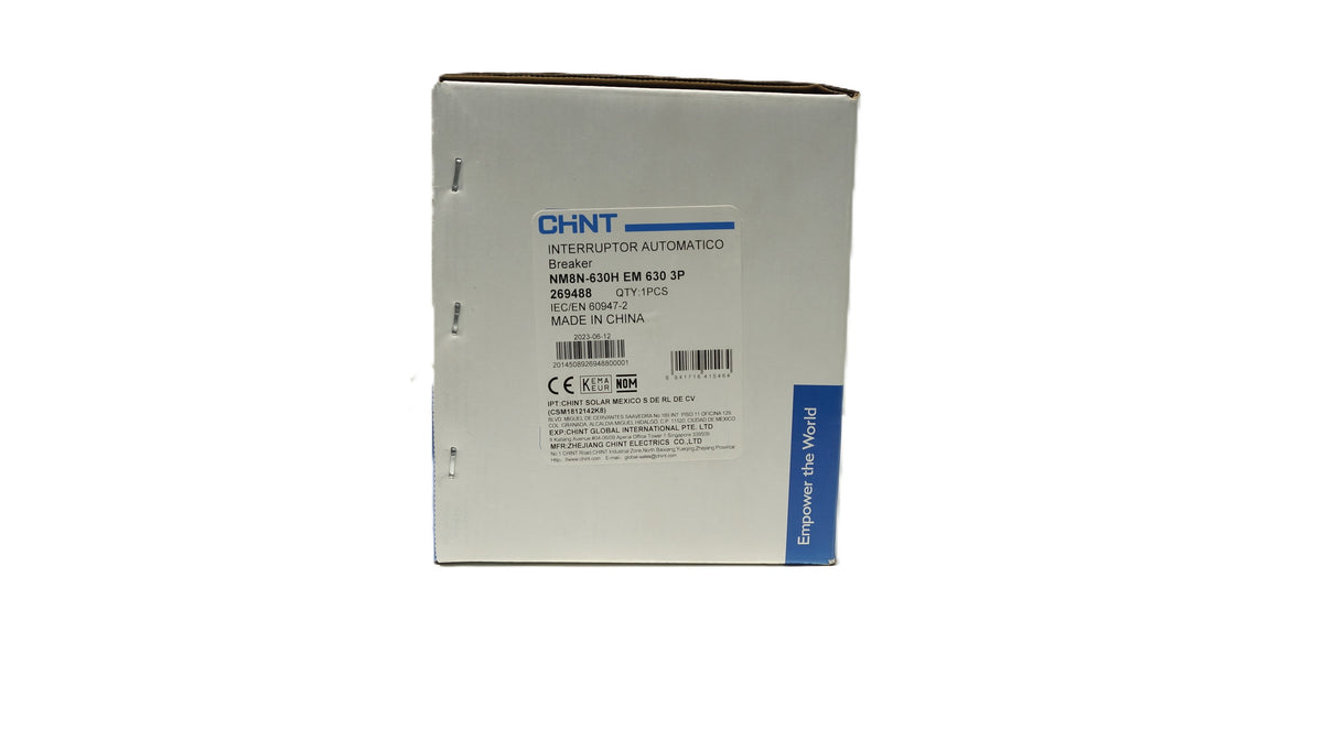 Interruptor Nm8n 630h 630a Em 100ka 220v 50ka 480v