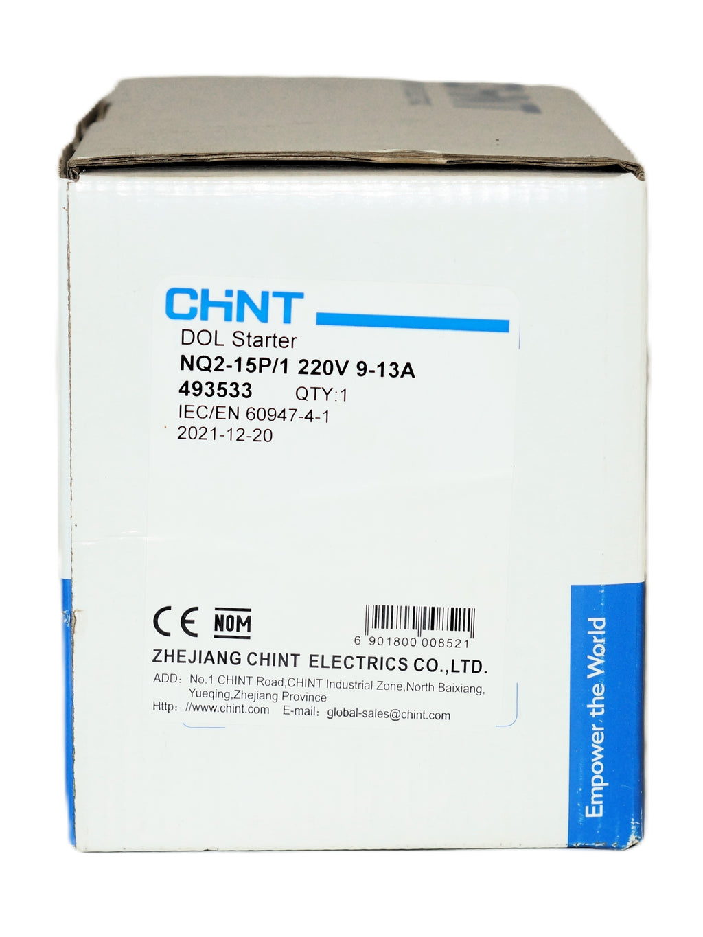 Nq2 Arrancador Trifásico 3.0hp 220v 9-13a Con Botones Chint