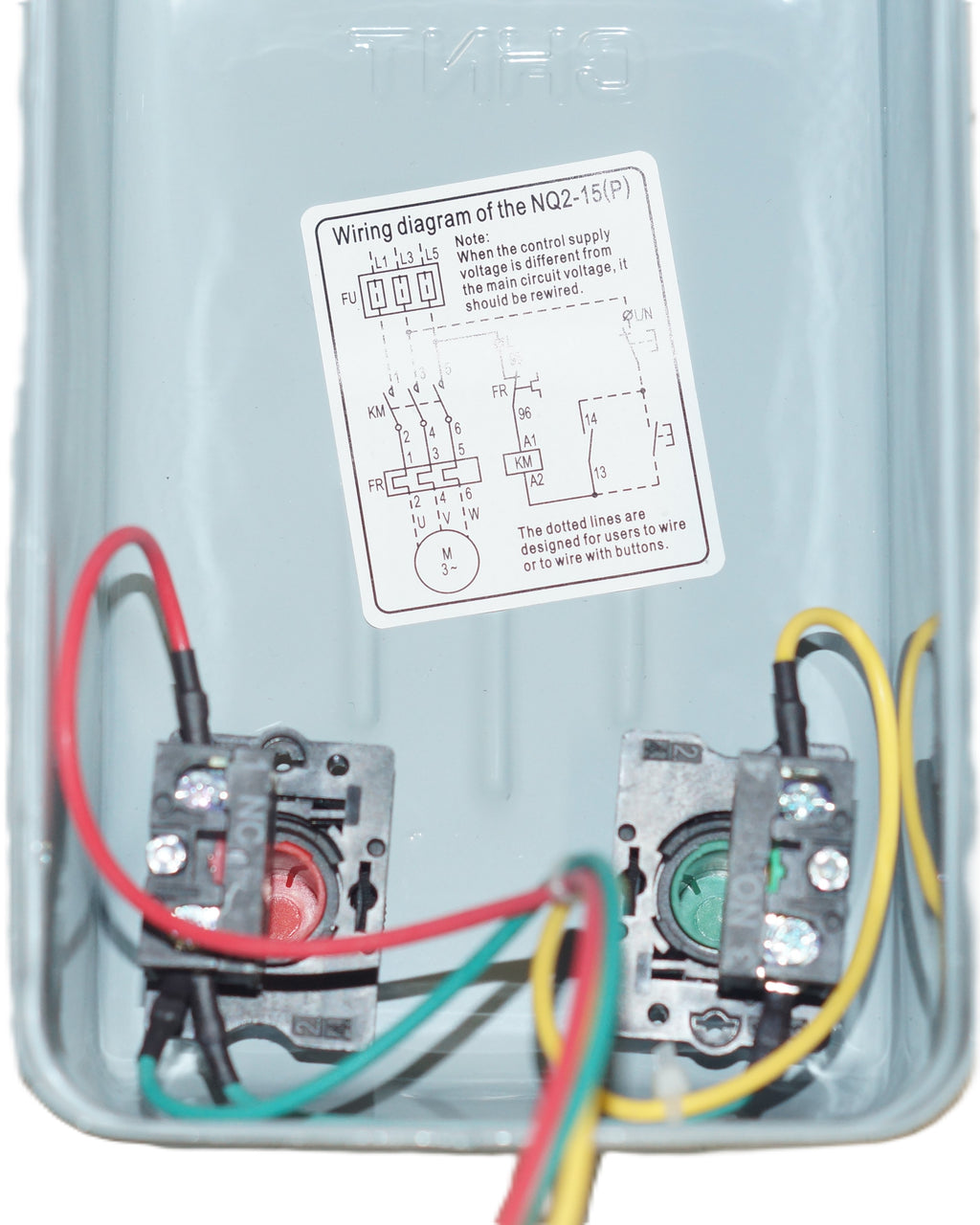 Nq2 Arrancador Trifásico 3.0hp 220v 9-13a Con Botones Chint